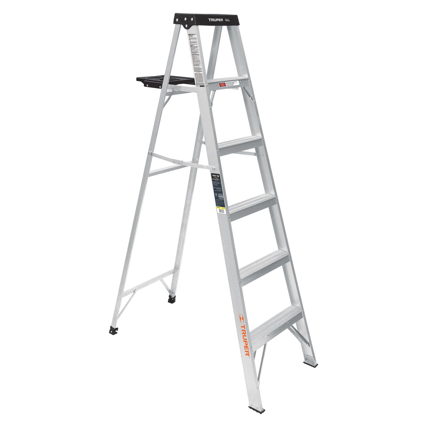 Escalera Tipo Tijera Tipo III Truper 5 Peldaños con Bandeja