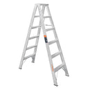 Escalera Tipo Tijera 100% Aluminio Dobles Tipo II Truper 5 Peldaños