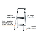 Escalera Plegable 2 Peldaños 150 Kg Truper