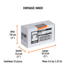 Grapas para Engrapadora Manual T-21 de 1/4" Truper