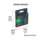 Grapas para Engrapadora Manual T-21 de 1/4" Truper