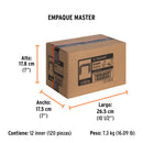 Grapas para Engrapadora Manual T-21 de 1/4" Truper