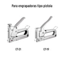 Grapas para Engrapadora Manual T-21 de 5/16" Truper