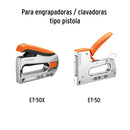 Grapas para Engrapadora Manual T-50 de 1/2" Truper