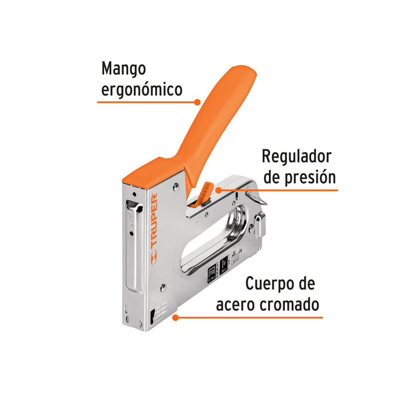 Engrapadora / Clavadora Tipo Pistola ET-50 Truper