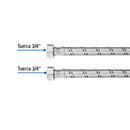 Conector Flexible para Boiler 3/4" x 3/4" de 100 cms Foset