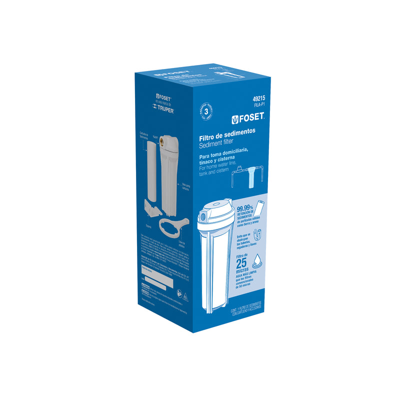Filtro para Agua Paso 1 Foset