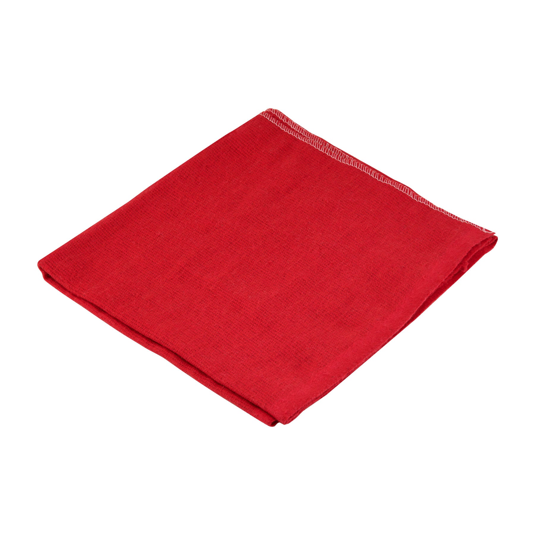 Franela de Algodon de 1 mt x 50 cms Roja Klintek