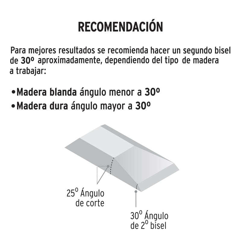 Formon para Madera Mango Comfort Grip Truper  1/2"