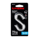 Gancho "S" de Acero para Cable Fiero 5/16"