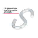 Gancho "S" de Acero para Cable Fiero 5/16"