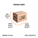 Tanque de Gas Butano Valvula 1/4 de Vuelta 220 Gramos Truper