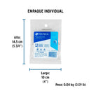 Grapa para Cable Redondo Blanca de 12 mm Volteck Bolsa con 20 Piezas