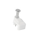 Grapa para Cable Plano Blanca de  3 mm  Volteck Bolsa con 20 Piezas