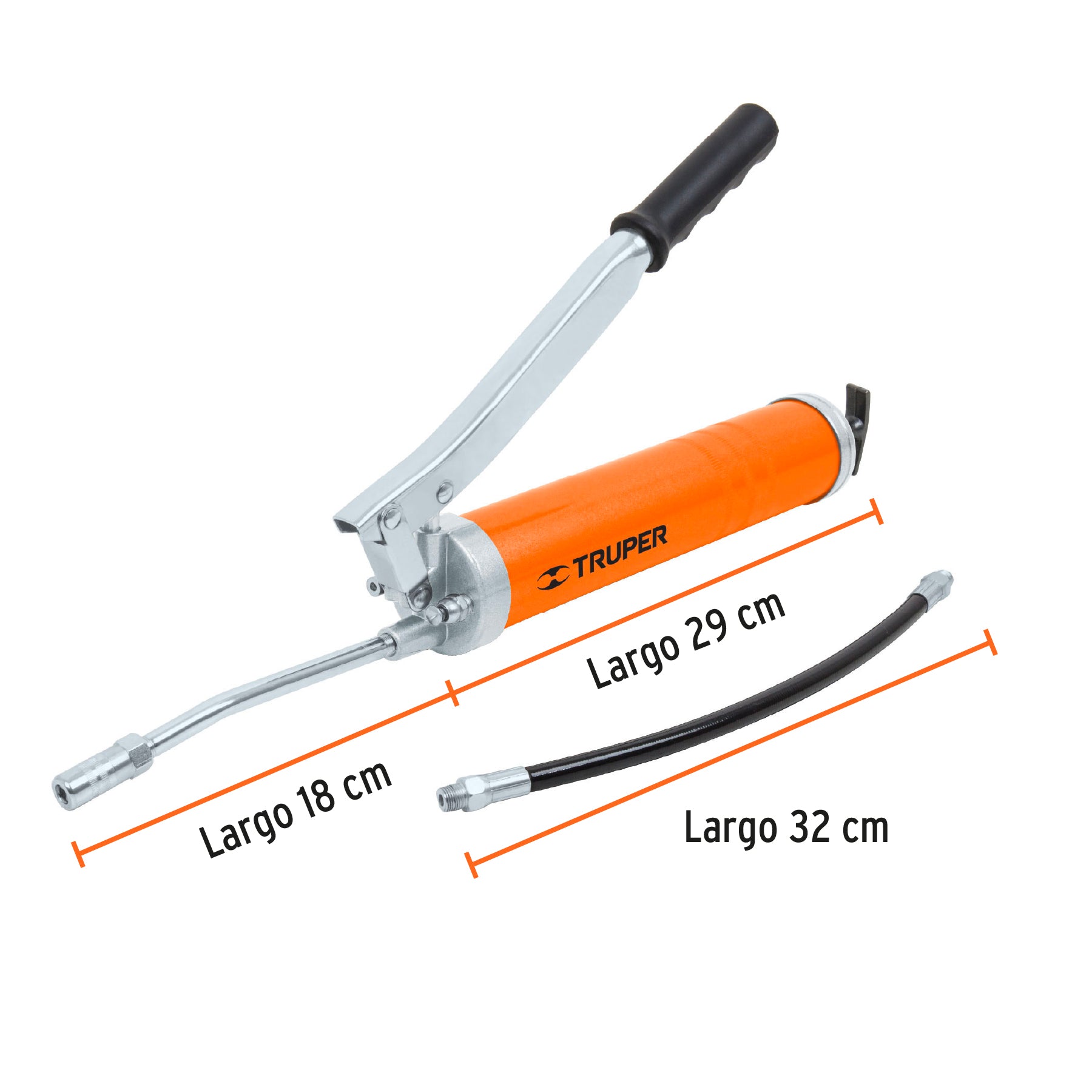Inyector de Grasa 14 oz, 10,000 PSI Truper