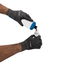 Guantes Textiles con Recubrimiento de Nitrilo Arenoso Truper Talla Mediana