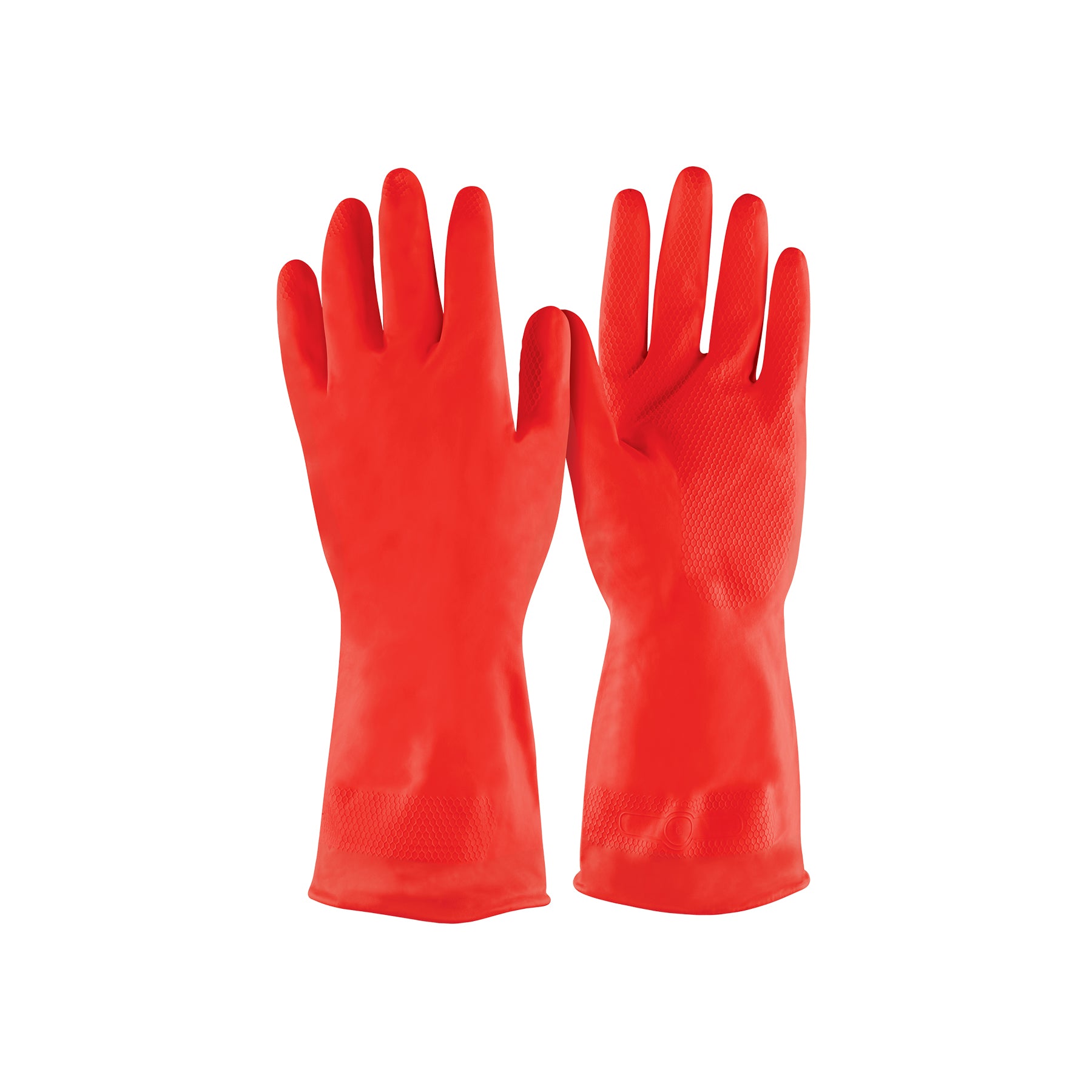 Guantes de Latex Grabado Rojo Pretul Talla  9 Grande