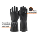 Guantes de Latex Uso Industrial Corto Truper Talla Mediana
