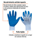 Guantes de Poliester Recubierto de Latex Truper Talla M