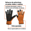 Guantes para Mecanico Palma Reforzada Unitalla Truper