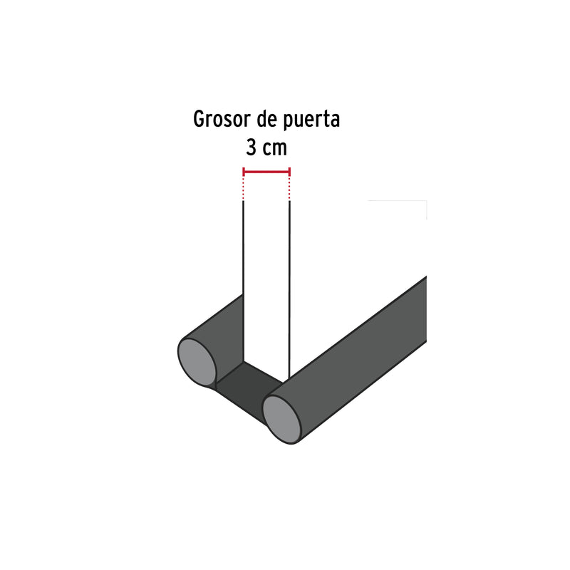 Guardapolvo con Funda 95 cm Negro HERMEX