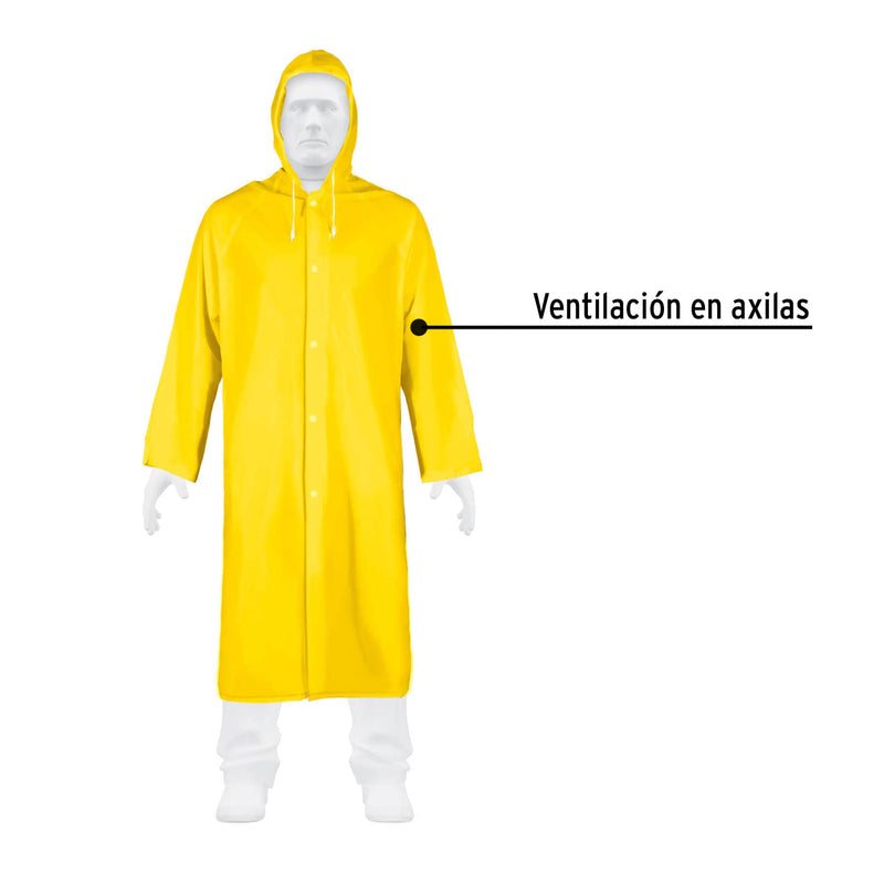 Gabardina Impermeable Ligera Pretul Talla Grande