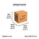 Juego de 22 Llaves Combinadas STD y MM PRETUL