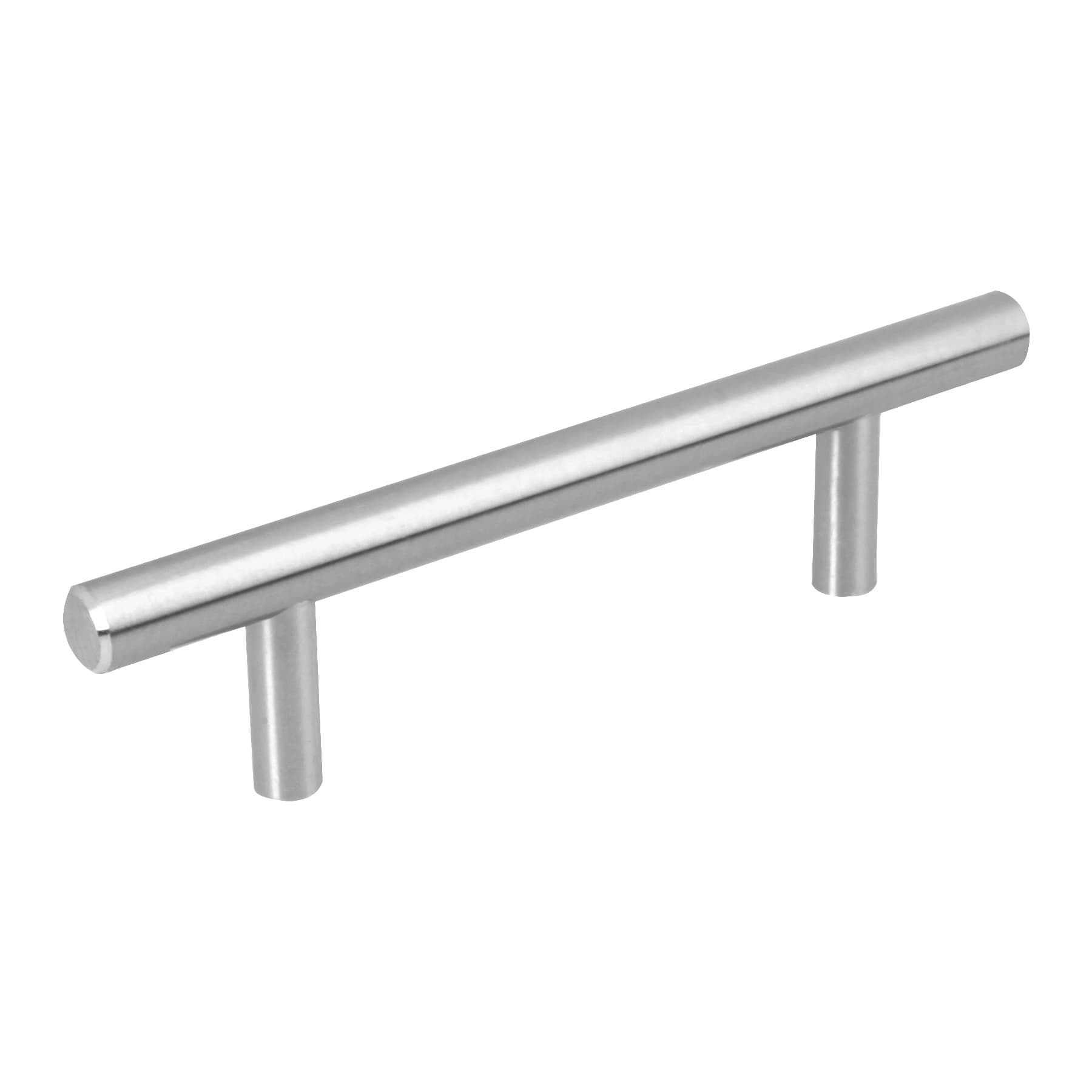 Jaladera de Acero Linea "Cilindro" Niquel Hermex  96 mm