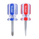 Duo de Desarmadores Tipo Trompo Mango de PVC Pretul