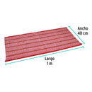 Jerga Sarga Gruesa de 1 mt x 48 cms Roja Klintek