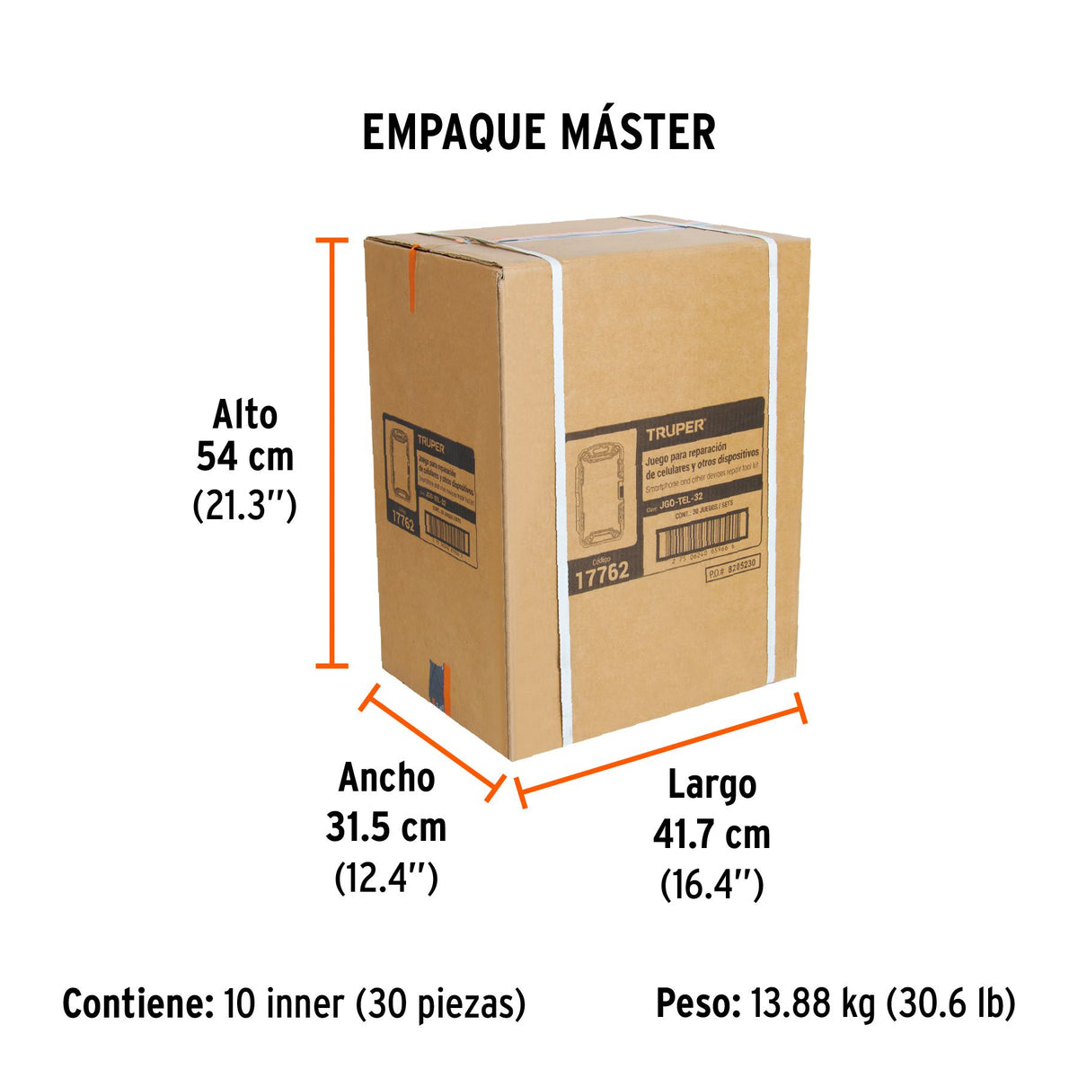 Juego de 32 Piezas para Reparacion de Electronica Truper