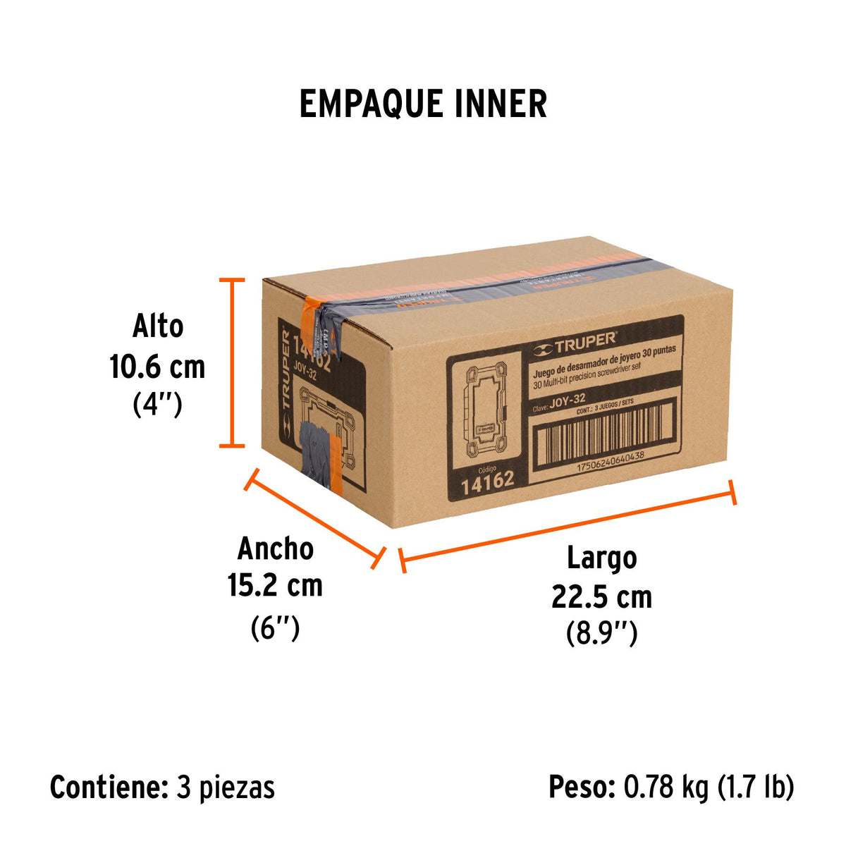 Desarmador de Joyero 30 Puntas y Extension Truper