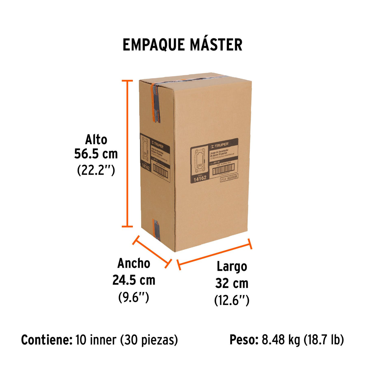 Desarmador de Joyero 30 Puntas y Extension Truper