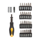 Desarmador Tipo Matraca con Puntas y Dados 39 Piezas Pretul