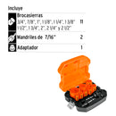 Juego Brocasierras Bimetalicas 14 Piezas Truper