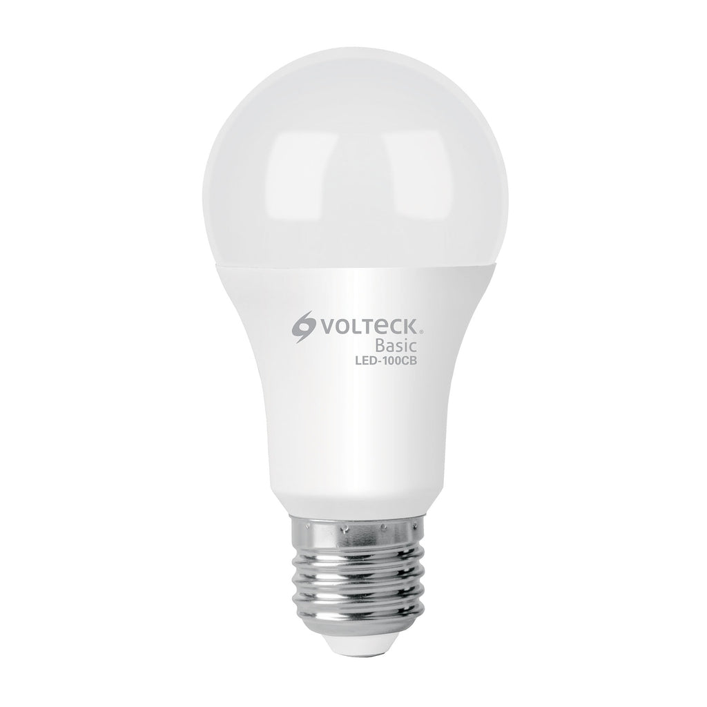Foco Bulbo Led Foco LED Tipo Bulbo 14 Watts A19 E27 Volteck Basic Luz Calida