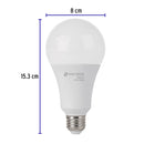 Foco LED Tipo Bulbo 18 Watts A25 E27 Volteck Basic Luz Calida