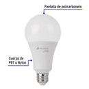 Foco LED Tipo Bulbo 18 Watts A25 E27 Volteck Basic Luz Blanca