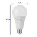 Foco LED Tipo Bulbo 18 Watts A25 E27 Volteck Basic Luz Blanca