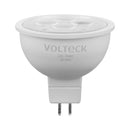Foco LED MR16 Base GU5.3 de 4 Watts Volteck Luz Cálida