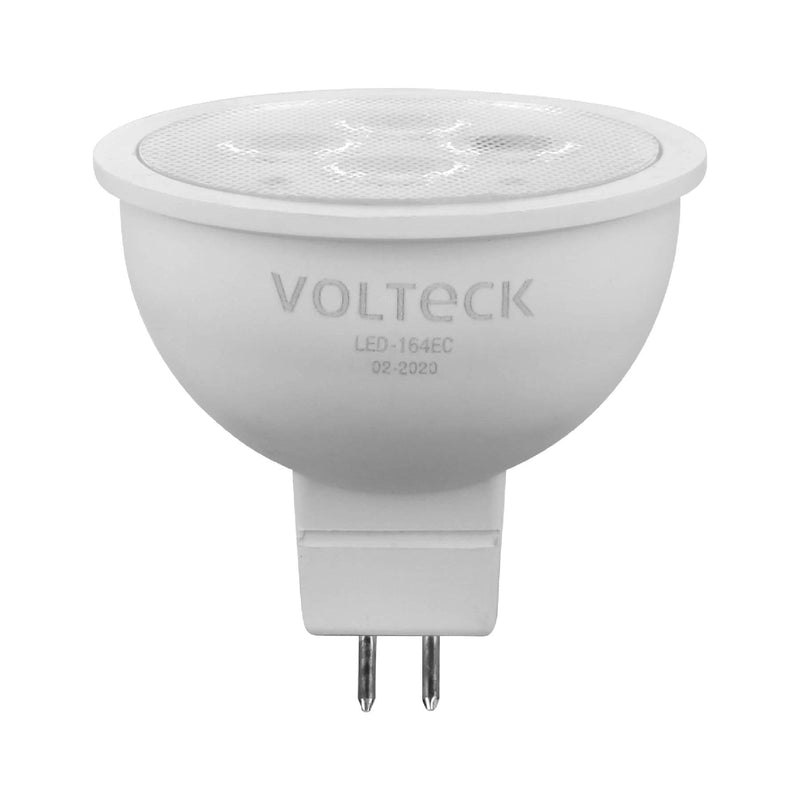 Foco LED MR16 Base GU5.3 de 4 Watts Volteck Luz Cálida