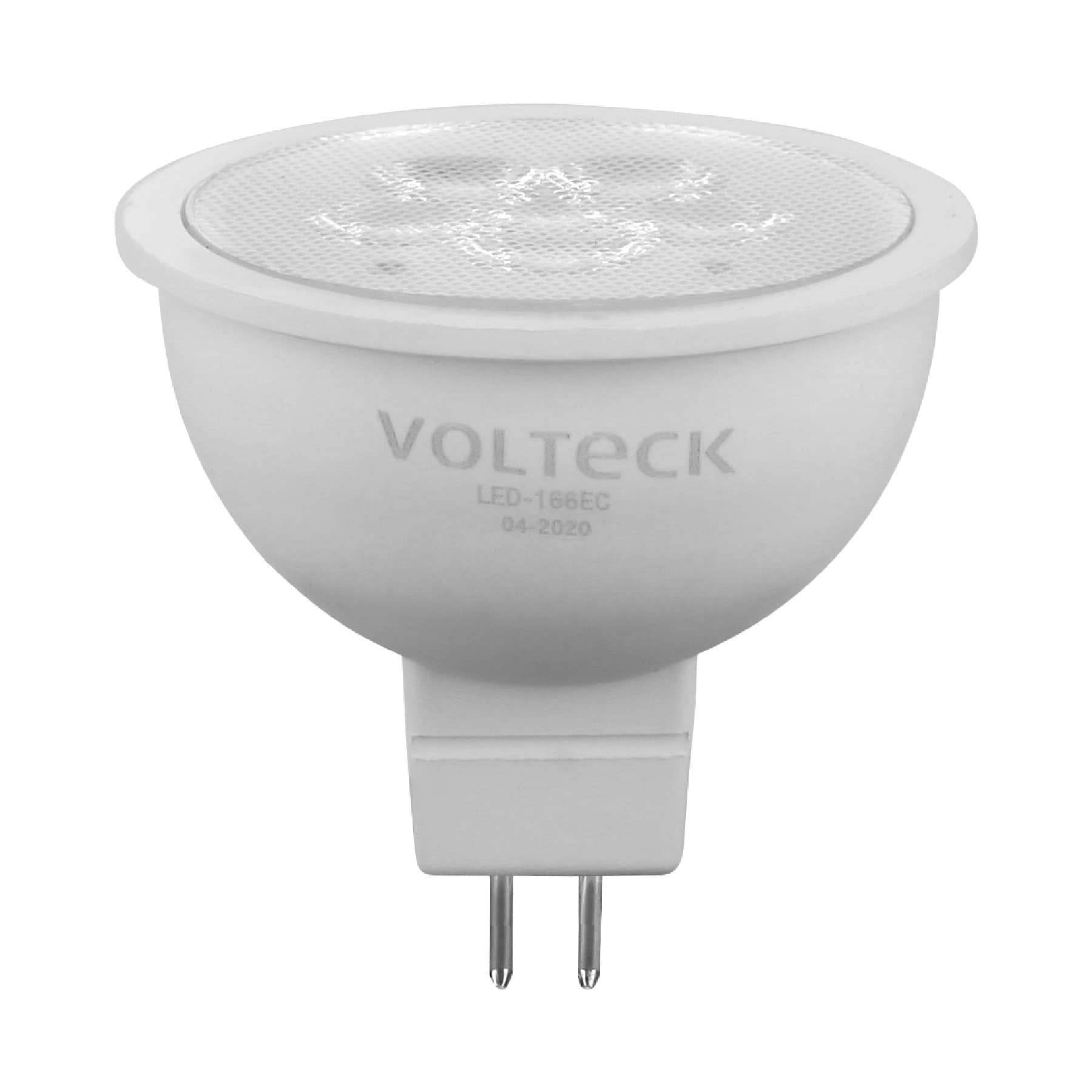 Foco LED MR16 Base GU5.3 de 6 Watts Volteck Luz Cálida
