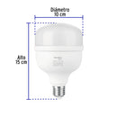 Foco LED Alta Potencia Luz Blanca Volteck Basic 25 Watts