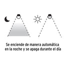 Foco LED Tipo Bulbo con Sensor de Luz 10 Watts A19 E27 Luz Blanca Volteck