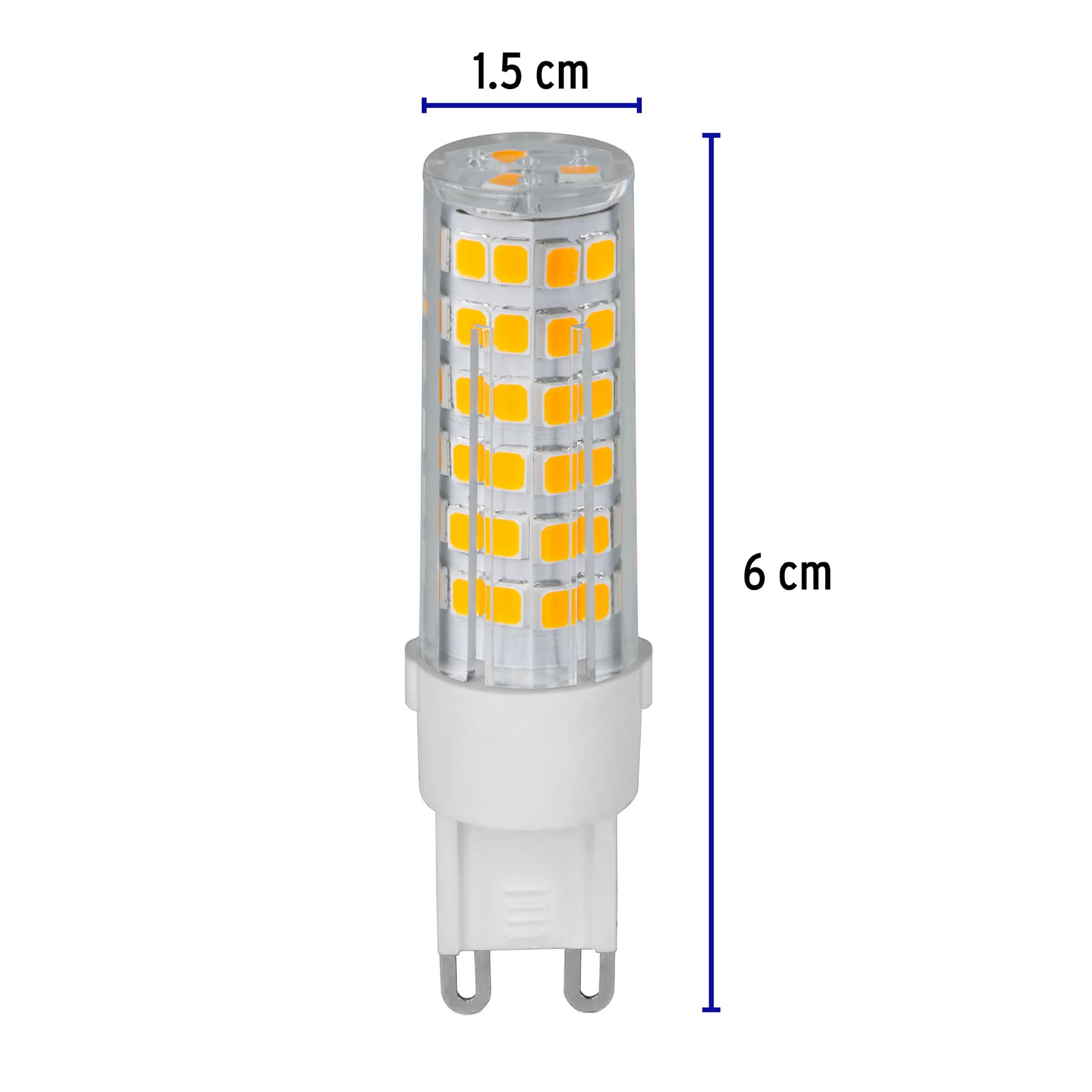 Foco LED Ampolleta Base G9 4 Watts 120 Volts Volteck