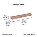 Tubo de LED Base G13 T8 18 Watts Largo 120 cm Volteck