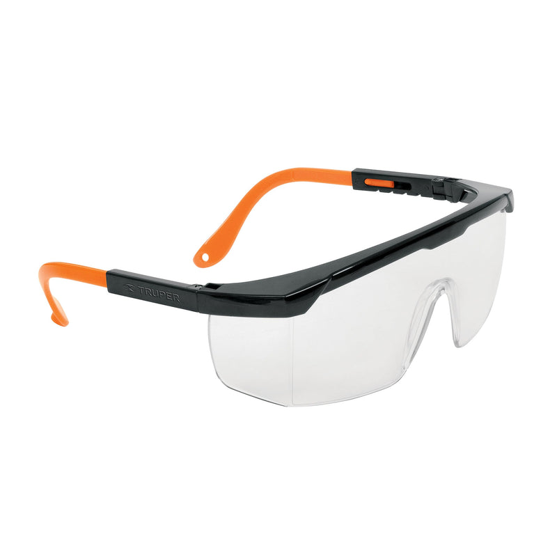 Lentes de Seguridad Ajustable Transparentes Truper