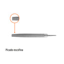 Lima Media Caña Escofina Truper 10"