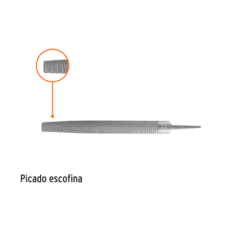 Lima Media Caña Escofina Truper 10"