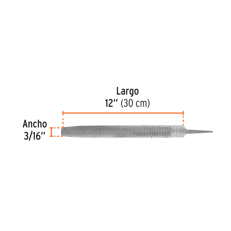 Lima Media Caña Escofina Truper 12"